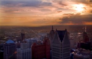 Photos of Detroit buildings and architecture