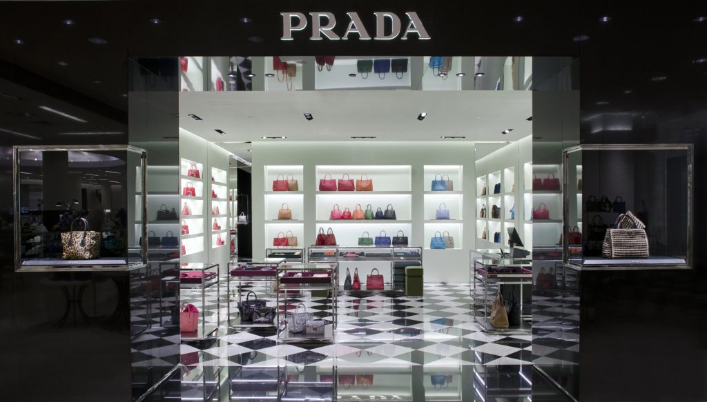 Detroit corporate photographer Jeff White photographs Prada Saks Fifth
