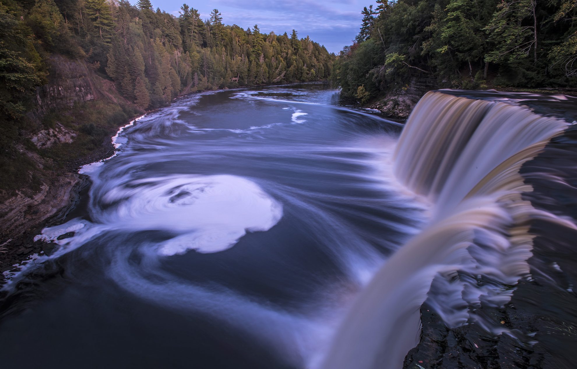 Photo of Tahquamenon Falls in Upper Peninsula of Michigan